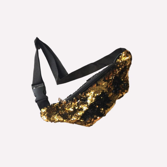 New Orleans Saints Black & Gold Fanny Pack