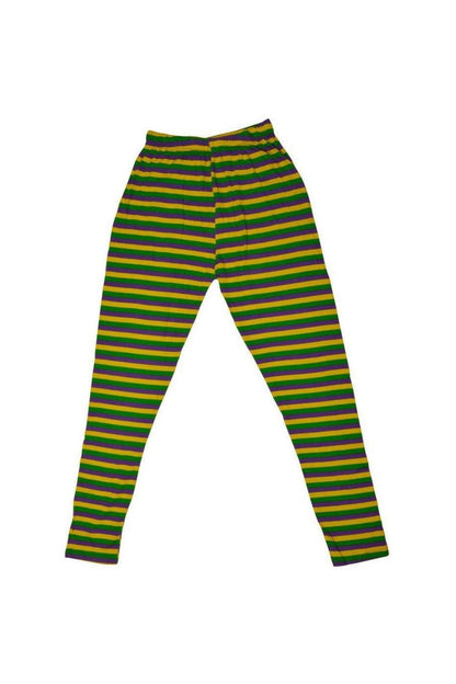 Mardi Gras Infant/Toddler Purple Green and Gold Striped Pants