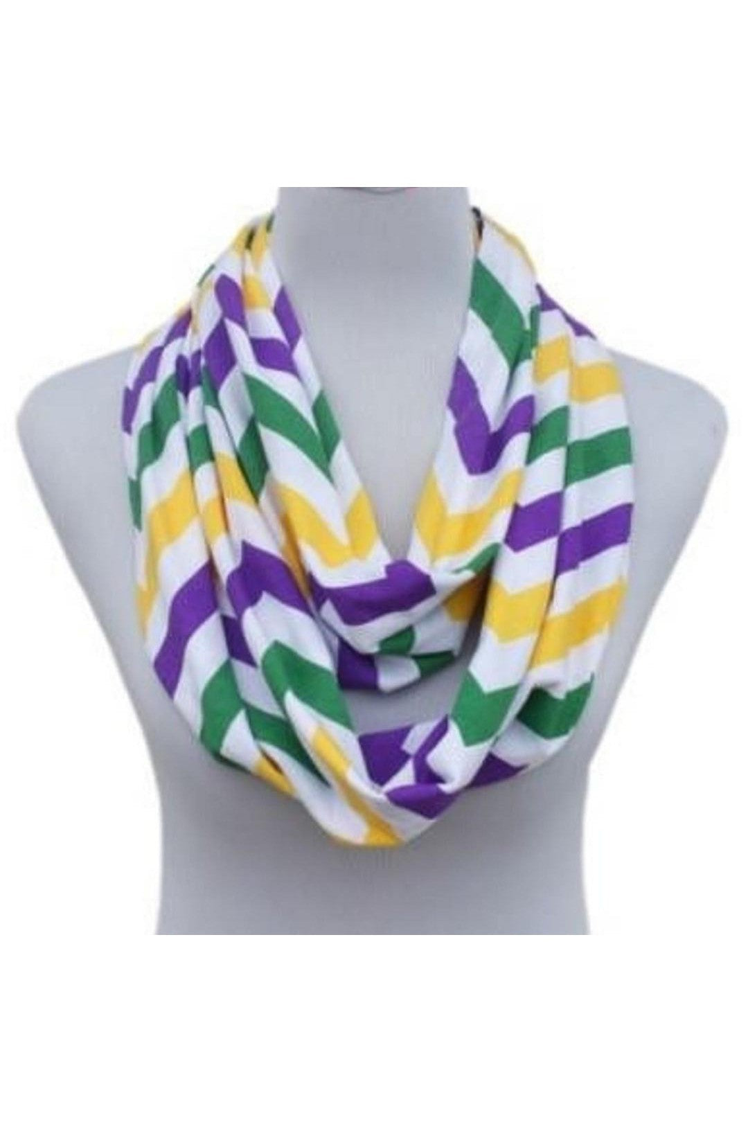 Mardi Gras Infiniti Scarf