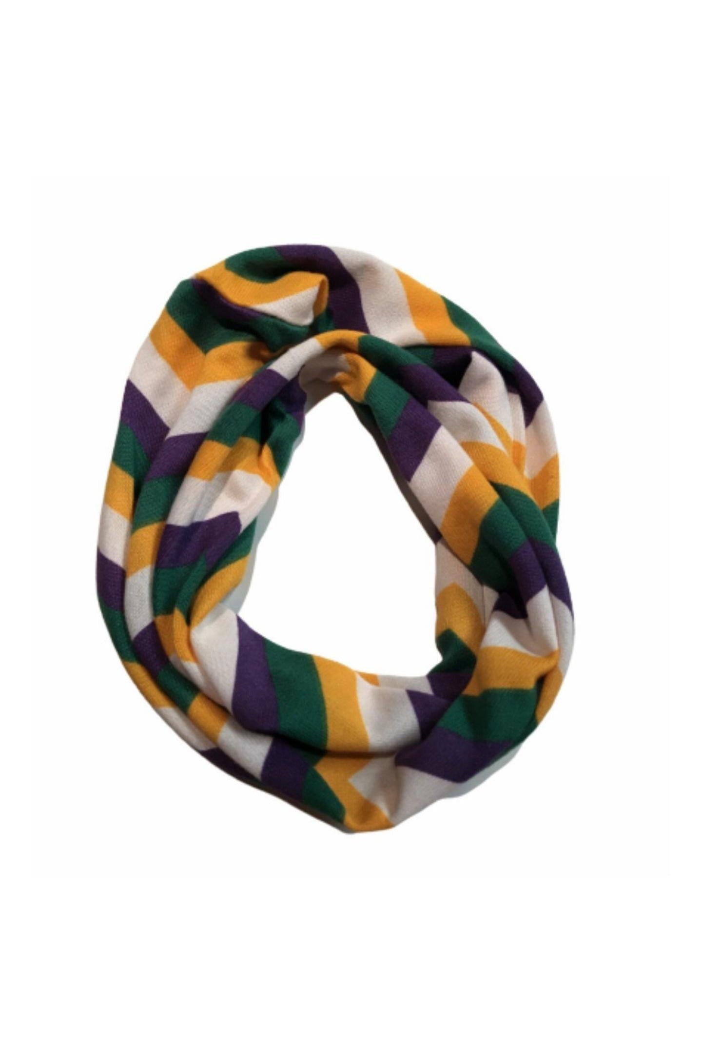 Mardi Gras Kids Infinity Scarf