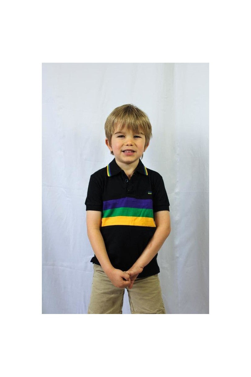 Toddler black hotsell polo shirt