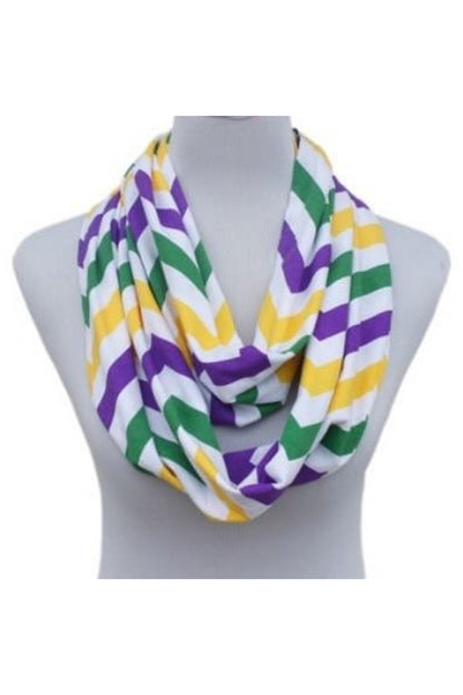 Mardi Gras Infiniti Scarf