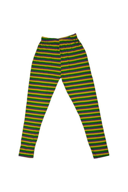 Mardi Gras Infant/Toddler Purple Green and Gold Striped Pants