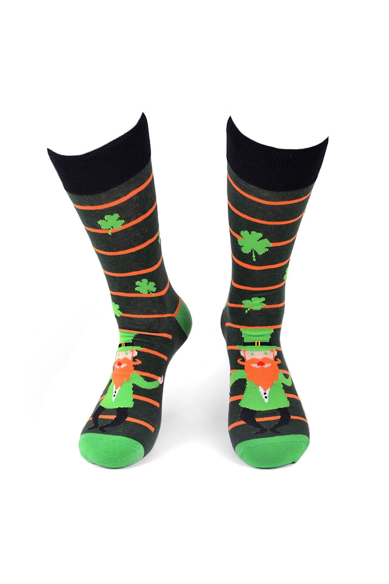 Men's Clover Pattern St. Patrick's Socks