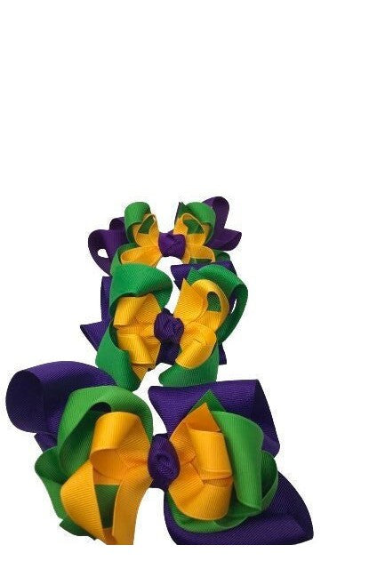 Mardi Gras Boutique Hair Bows