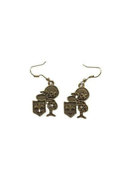 Sir Saint Dangle Earrings