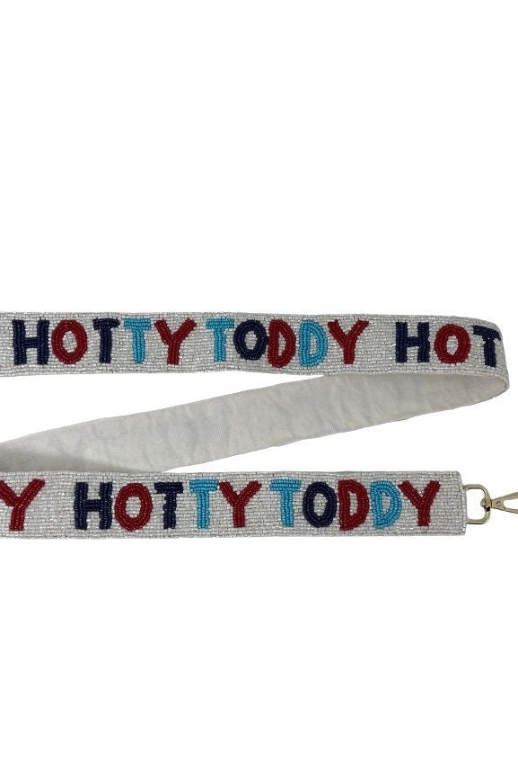 Hotty Toddy Beaded Purse Strap || Ole Miss Football || Tailgate || Ole Miss || Game Day Accessories || Stadium Strap || Ole Miss Bag Strap