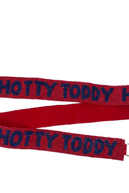 Hotty Toddy Beaded Purse/Bag Strap